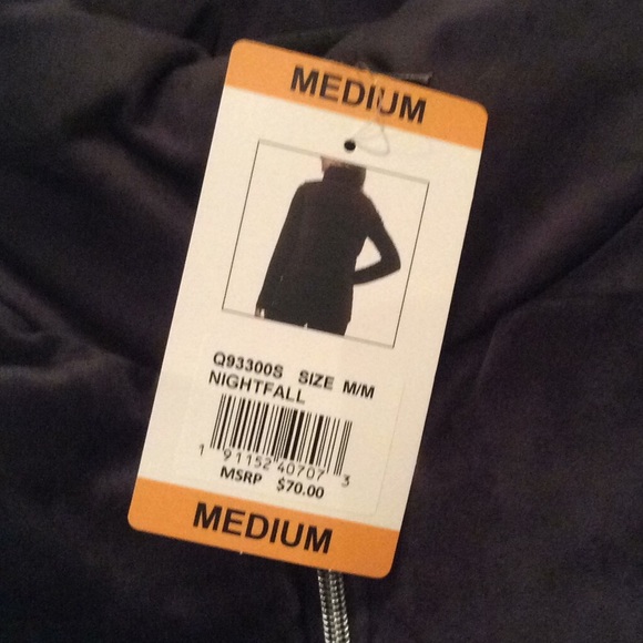 SOLD! ZeroXposur Womens Size Medium Gray Velour Vest - Picture 4 of 5